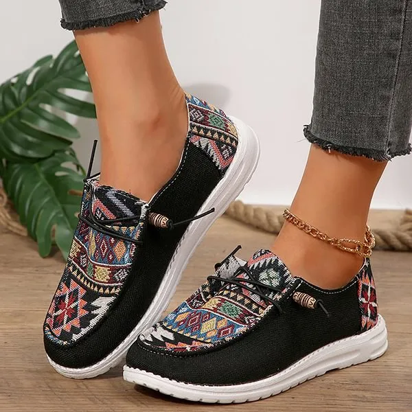 Amla™ | Casual Printed Canvas Shoes