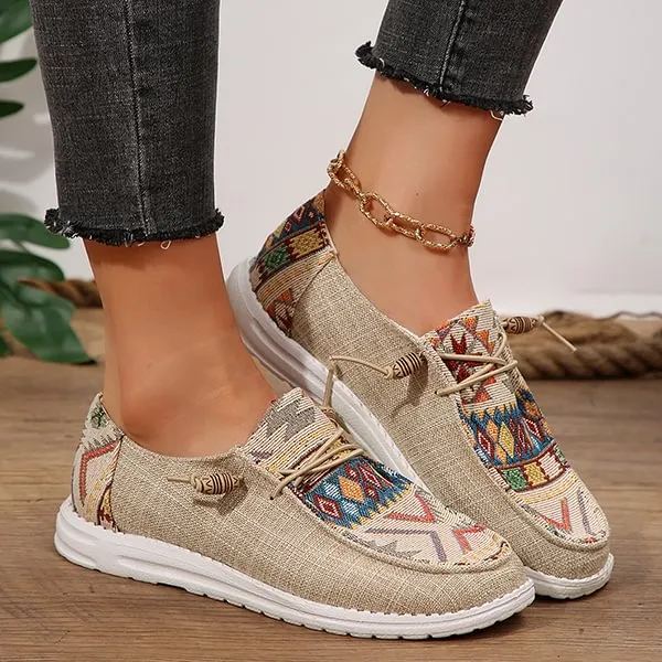 Amla™ | Casual Printed Canvas Shoes
