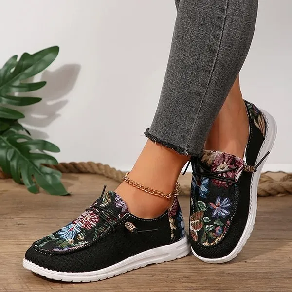 Amla™ | Casual Printed Canvas Shoes