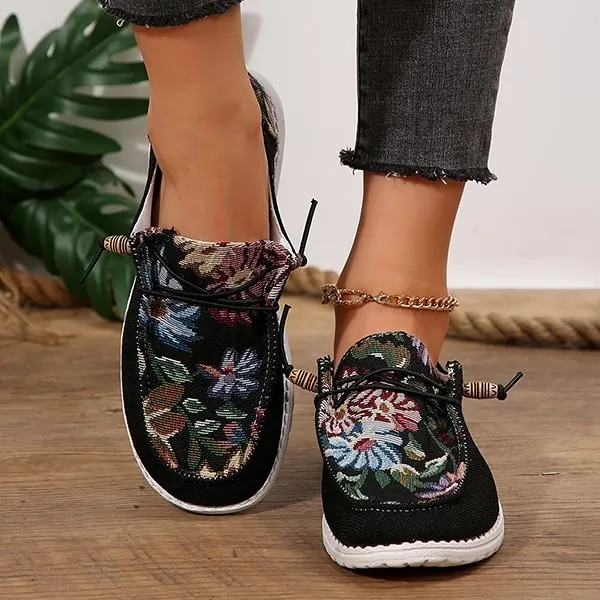 Amla™ | Casual Printed Canvas Shoes