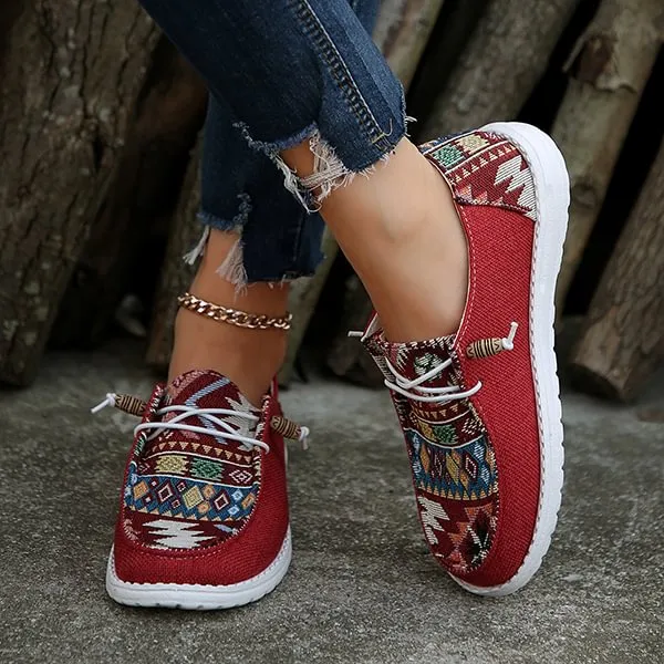 Amla™ | Casual Printed Canvas Shoes