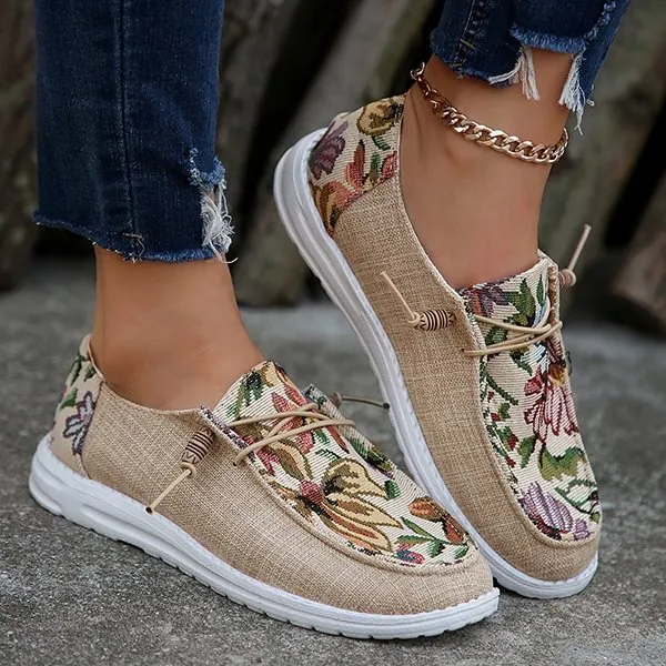 Amla™ | Casual Printed Canvas Shoes