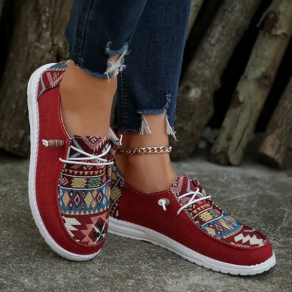 Amla™ | Casual Printed Canvas Shoes