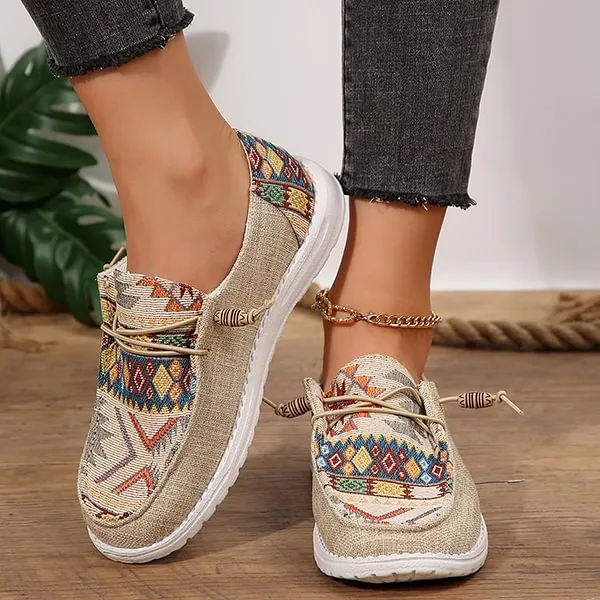 Amla™ | Casual Printed Canvas Shoes