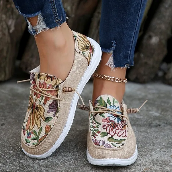 Amla™ | Casual Printed Canvas Shoes