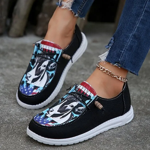 Amla™ | Casual Printed Canvas Shoes