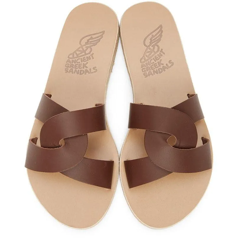 Ancient Greek Sandals Brown Desmos Sandals