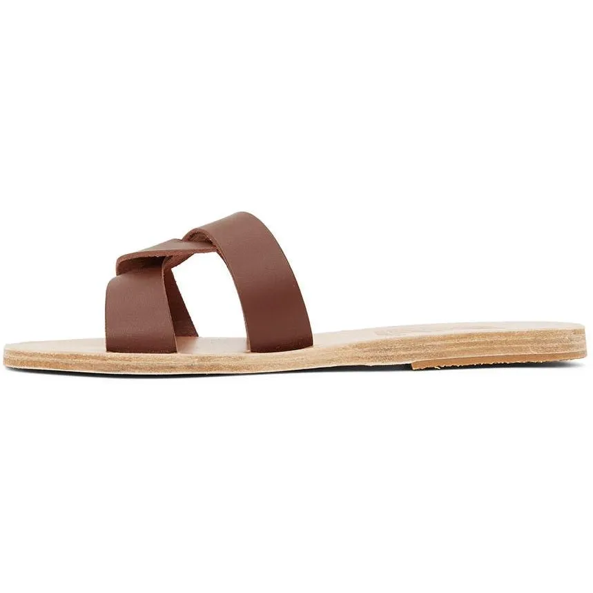 Ancient Greek Sandals Brown Desmos Sandals