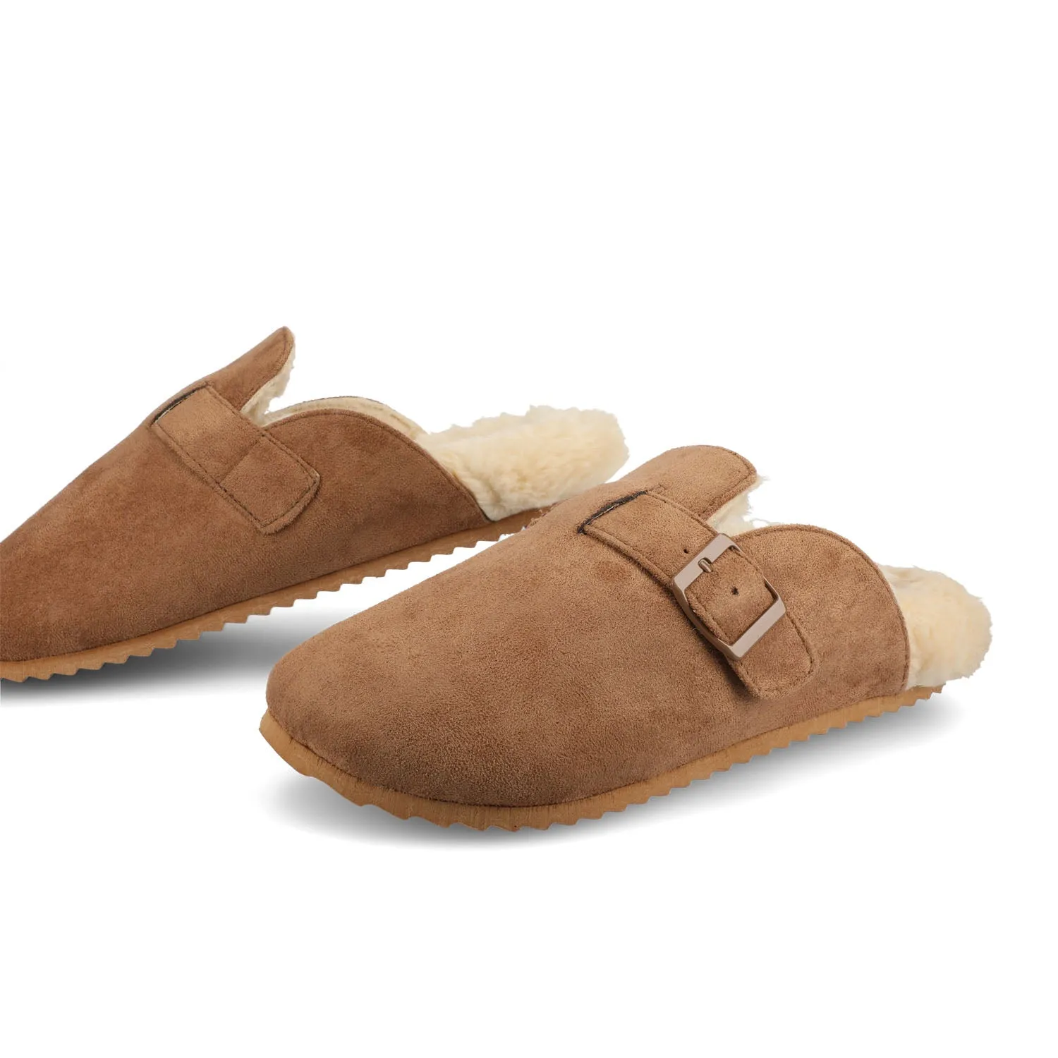 ARDENN SLIPPERS IN FAUX FUR