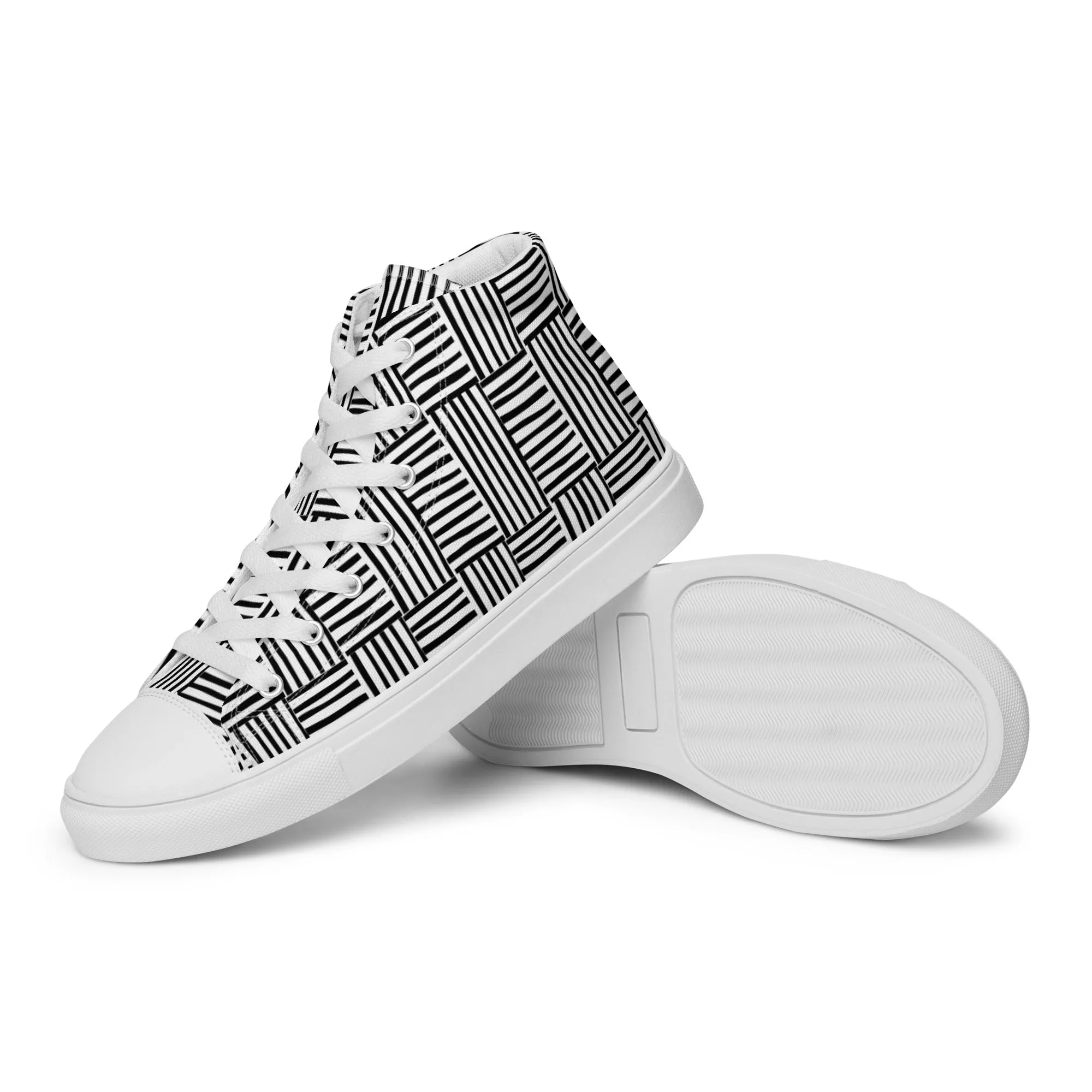 BROOKLYN Men’s high top canvas shoes