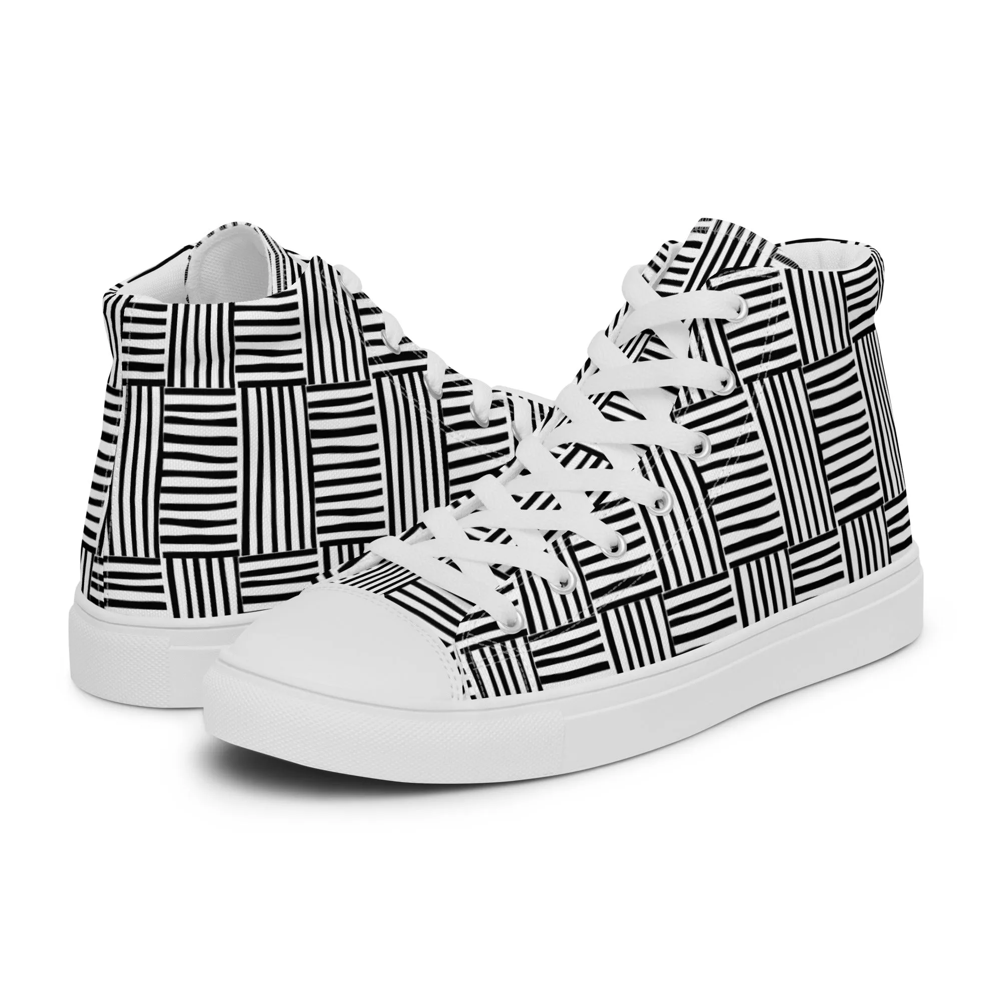 BROOKLYN Men’s high top canvas shoes