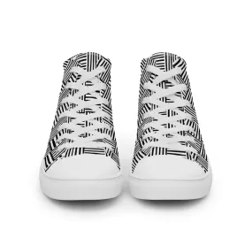 BROOKLYN Men’s high top canvas shoes