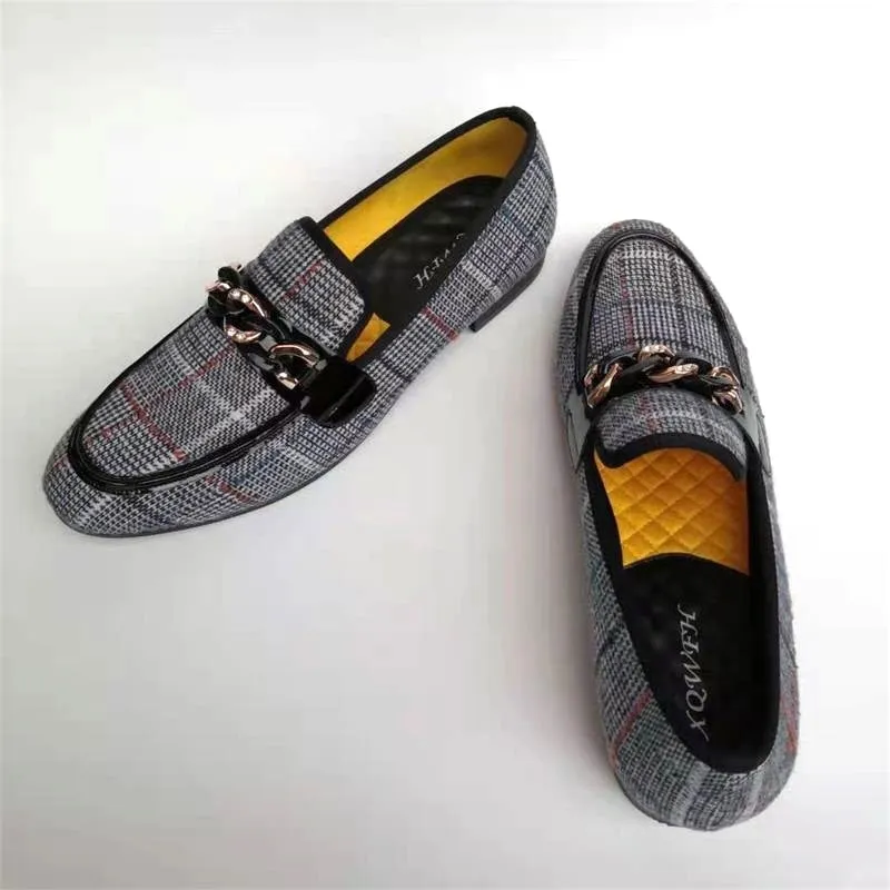 Chain Buckle Handmade Formal Shoe