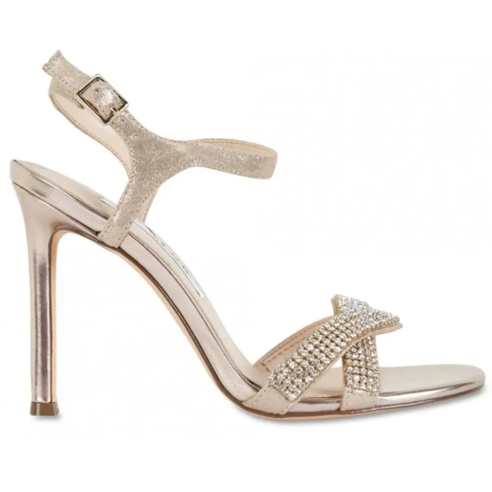 Davia Taupe Leather Nina Sandals