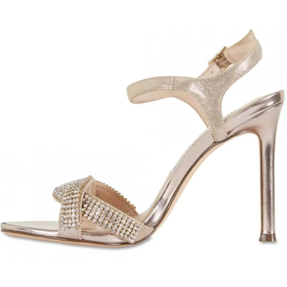 Davia Taupe Leather Nina Sandals