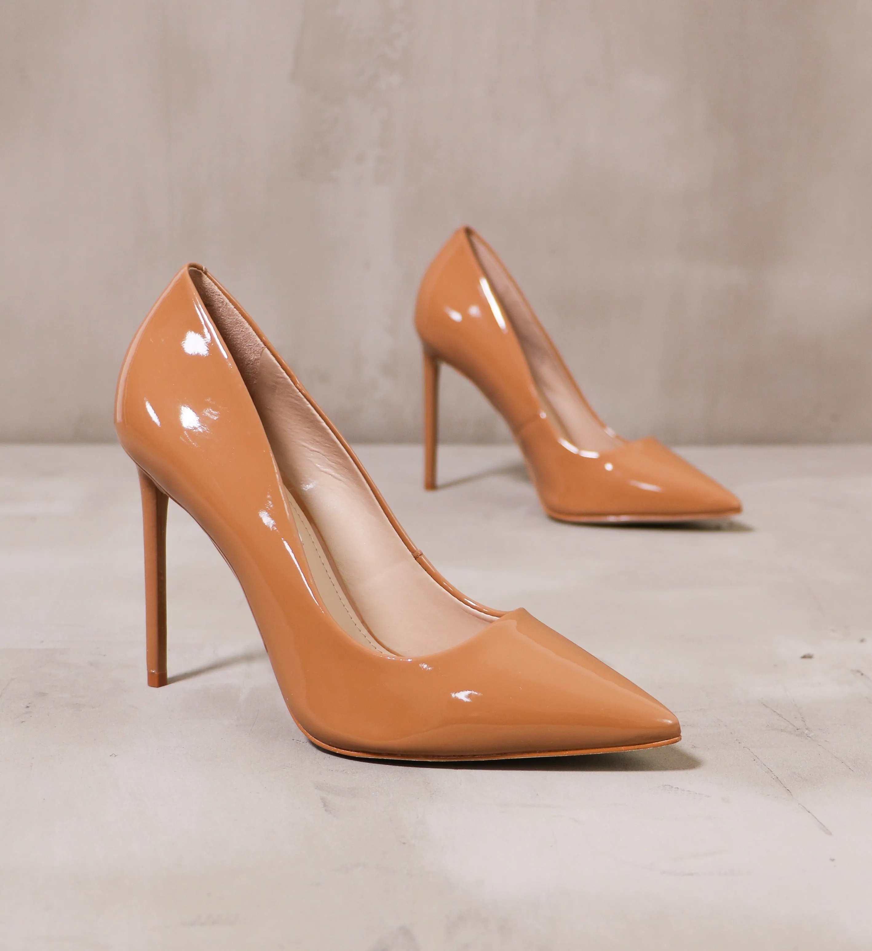 DOUBLE PUMP LATTE HEEL