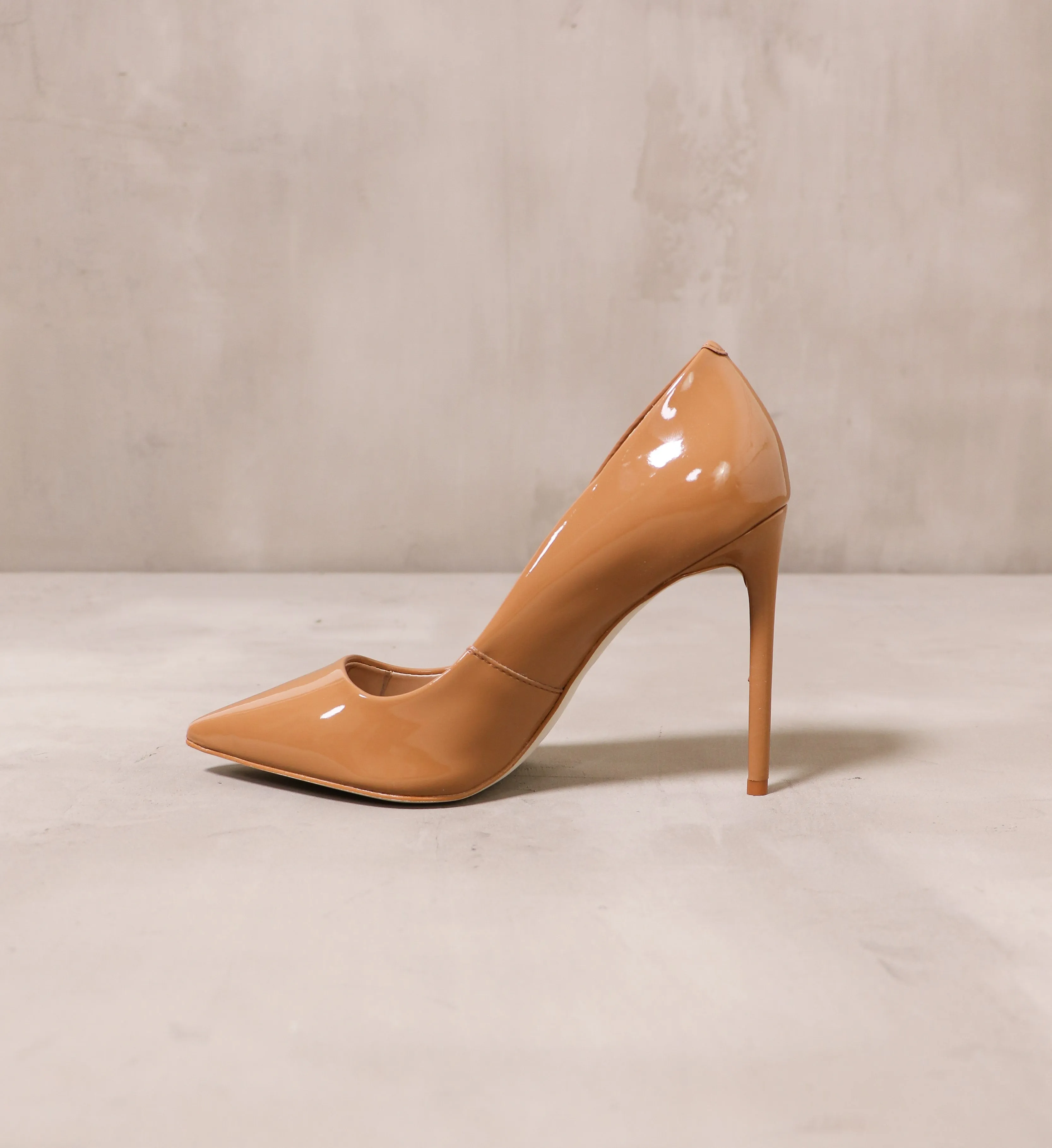 DOUBLE PUMP LATTE HEEL