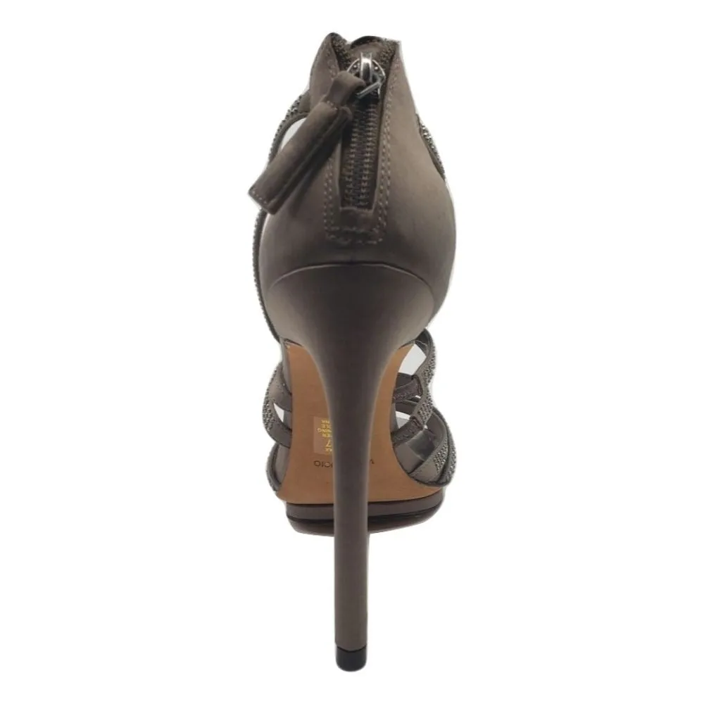 Fairfax Grey Dusk Satin BcgbMaxzaria Sandals