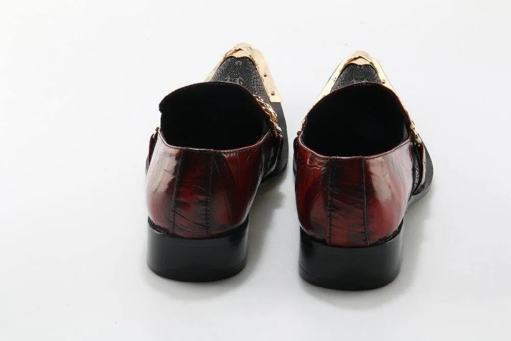 Gorgeous men shoes dress loafers classic handmade For Parties Wedding  size 47