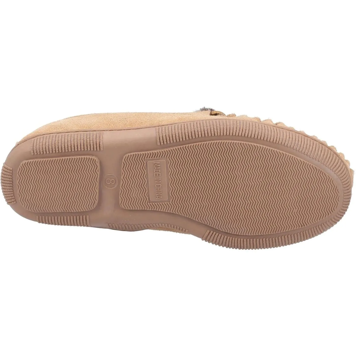 Hush Puppies Ace Tan Mens Suede Slippers