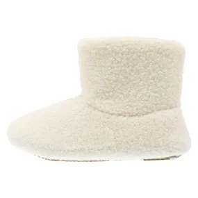 Isotoner Women's Recycled Berber Ankle Boot Slipper