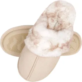Jessica Simpson Comfy Faux Fur House Slipper