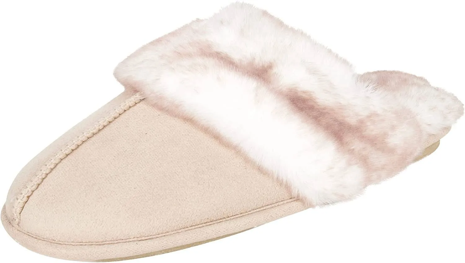 Jessica Simpson Comfy Faux Fur House Slipper