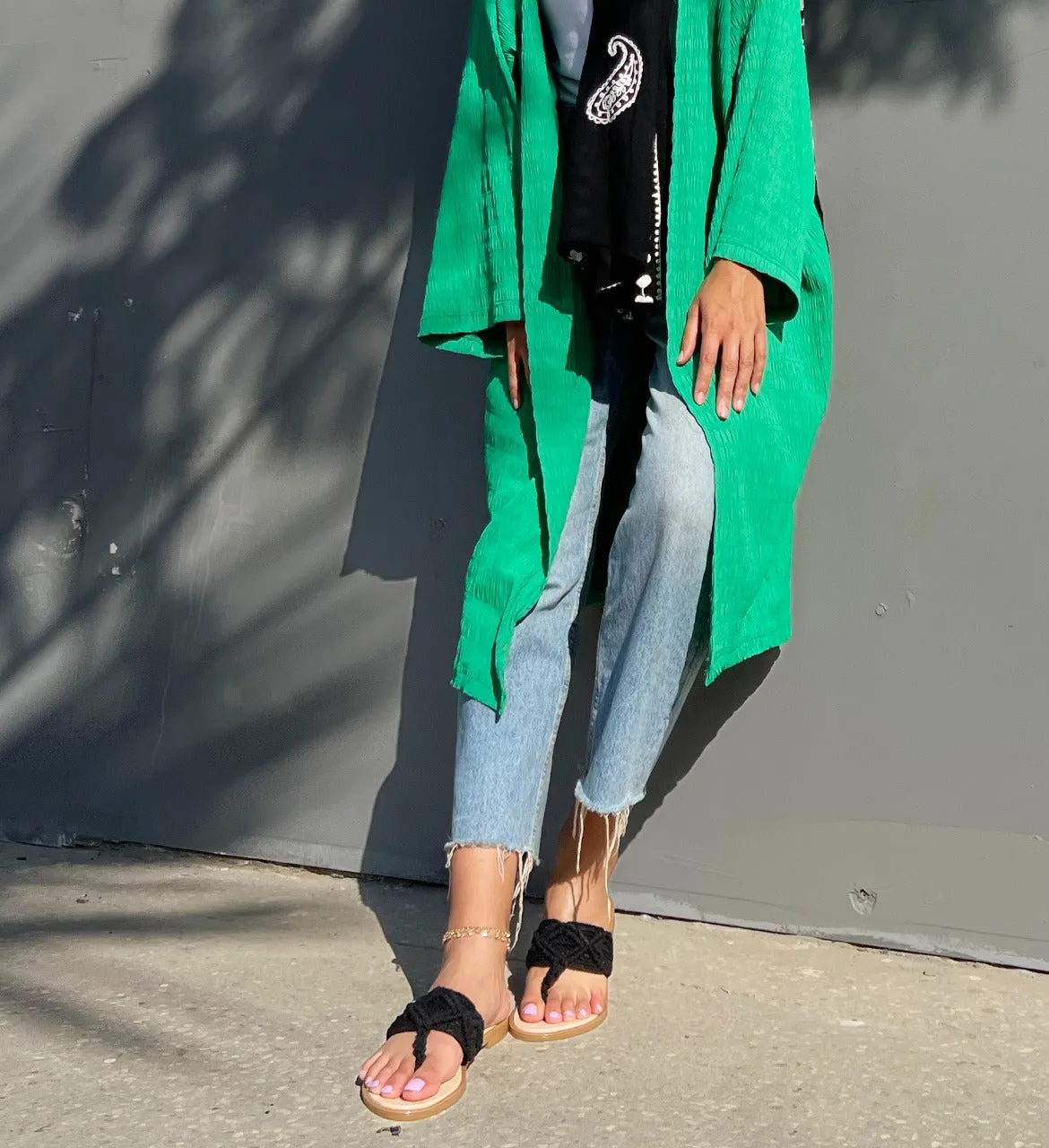 Macrame Toe Sandals