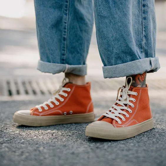 Men's Chic Street Style Canvas Shoes
