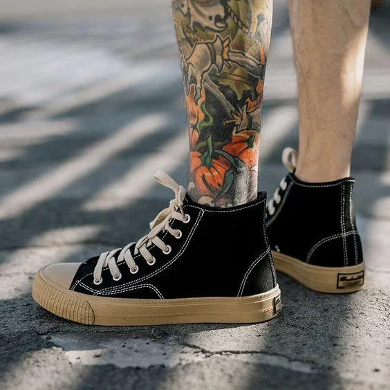 Men's Chic Street Style Canvas Shoes