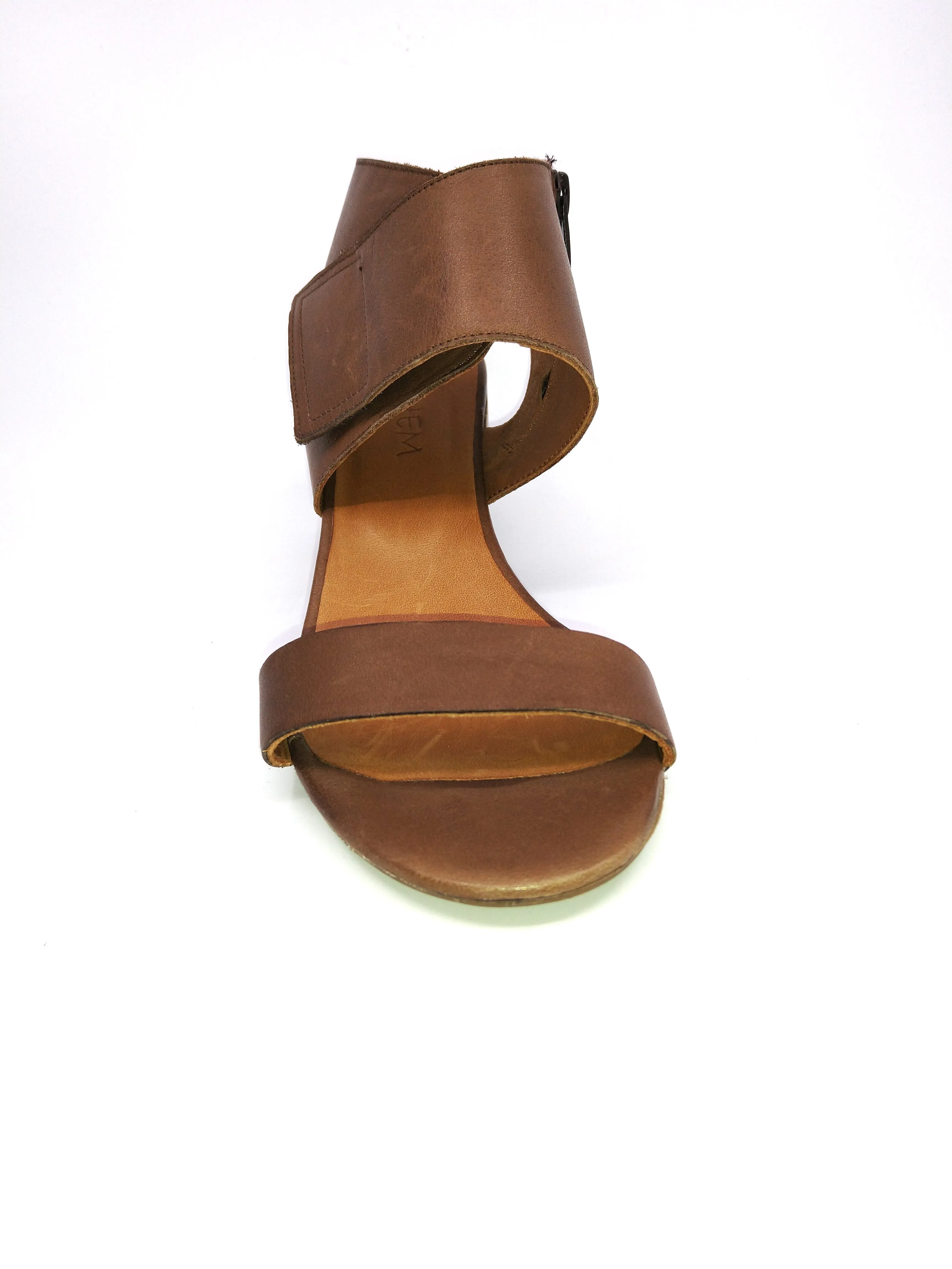 Nova Brown Leather Ethem Sandal