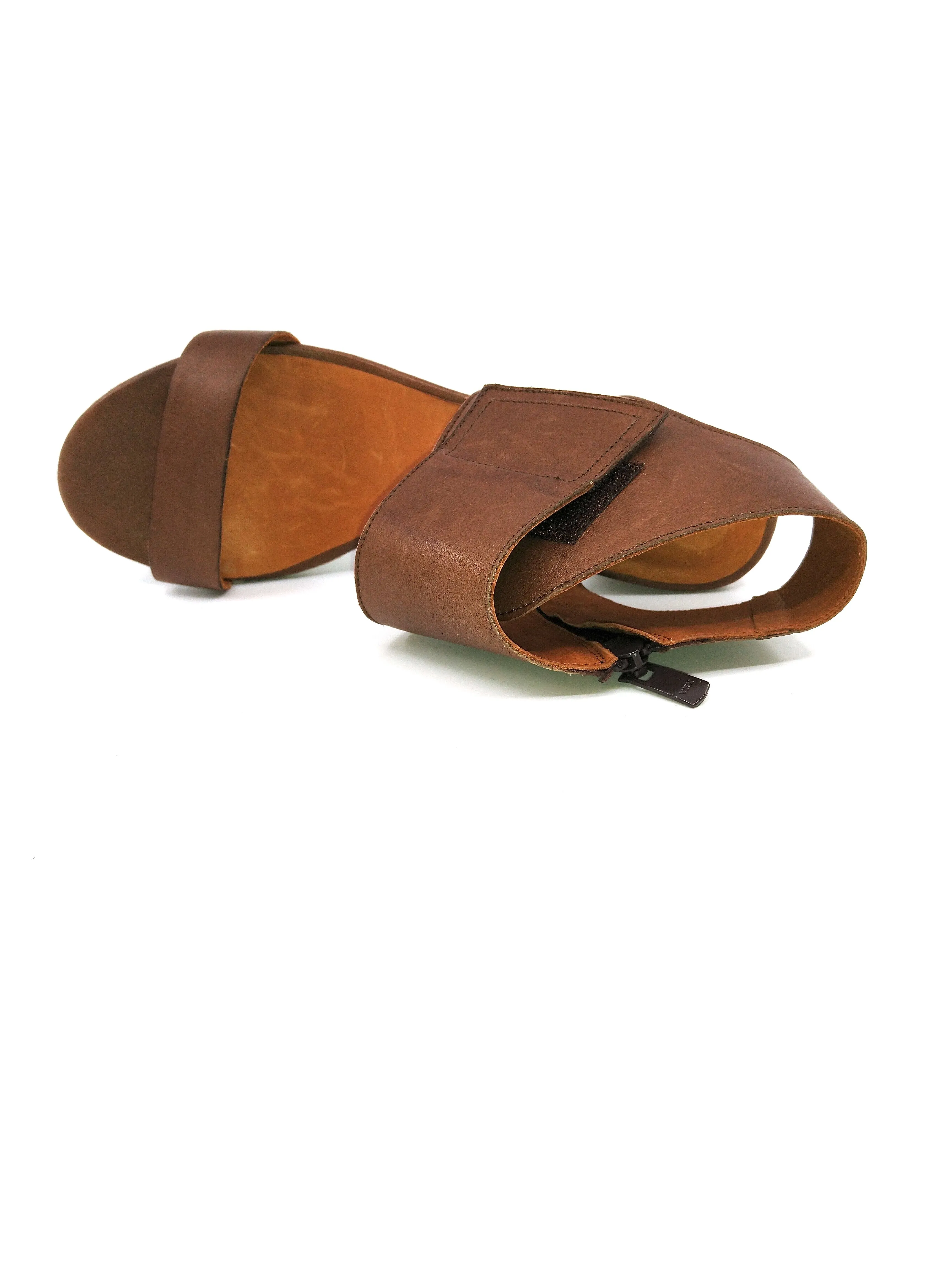 Nova Brown Leather Ethem Sandal