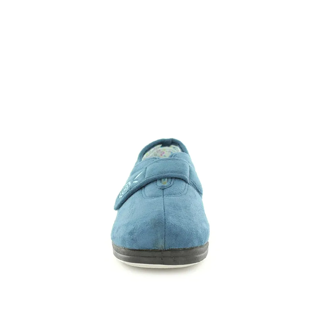 Panda 'Edythe Slippers' - Denim Blue