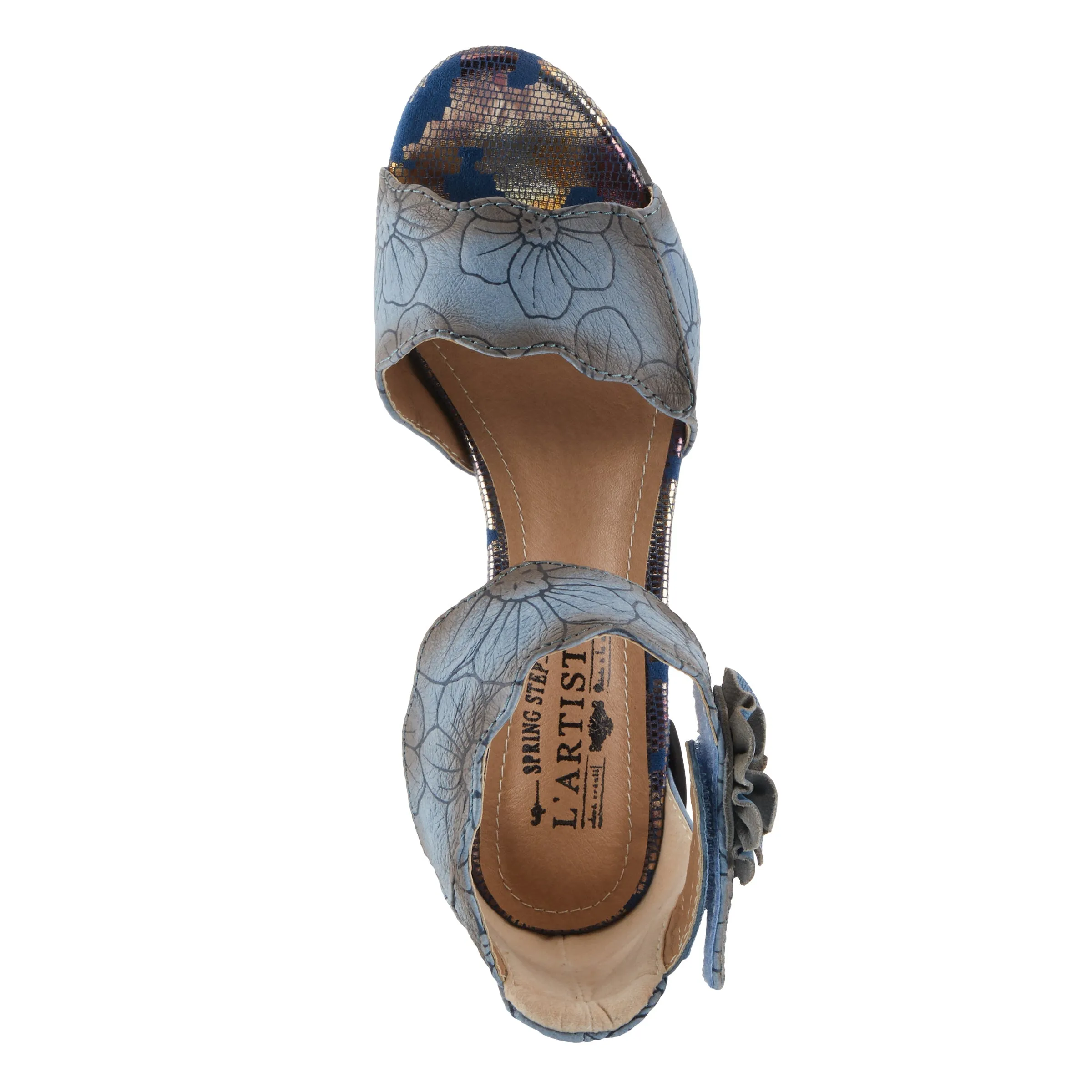 Spring Step Shoes  L'Artiste Supercool Sandals Women’s Leather 3 1/4" Heels