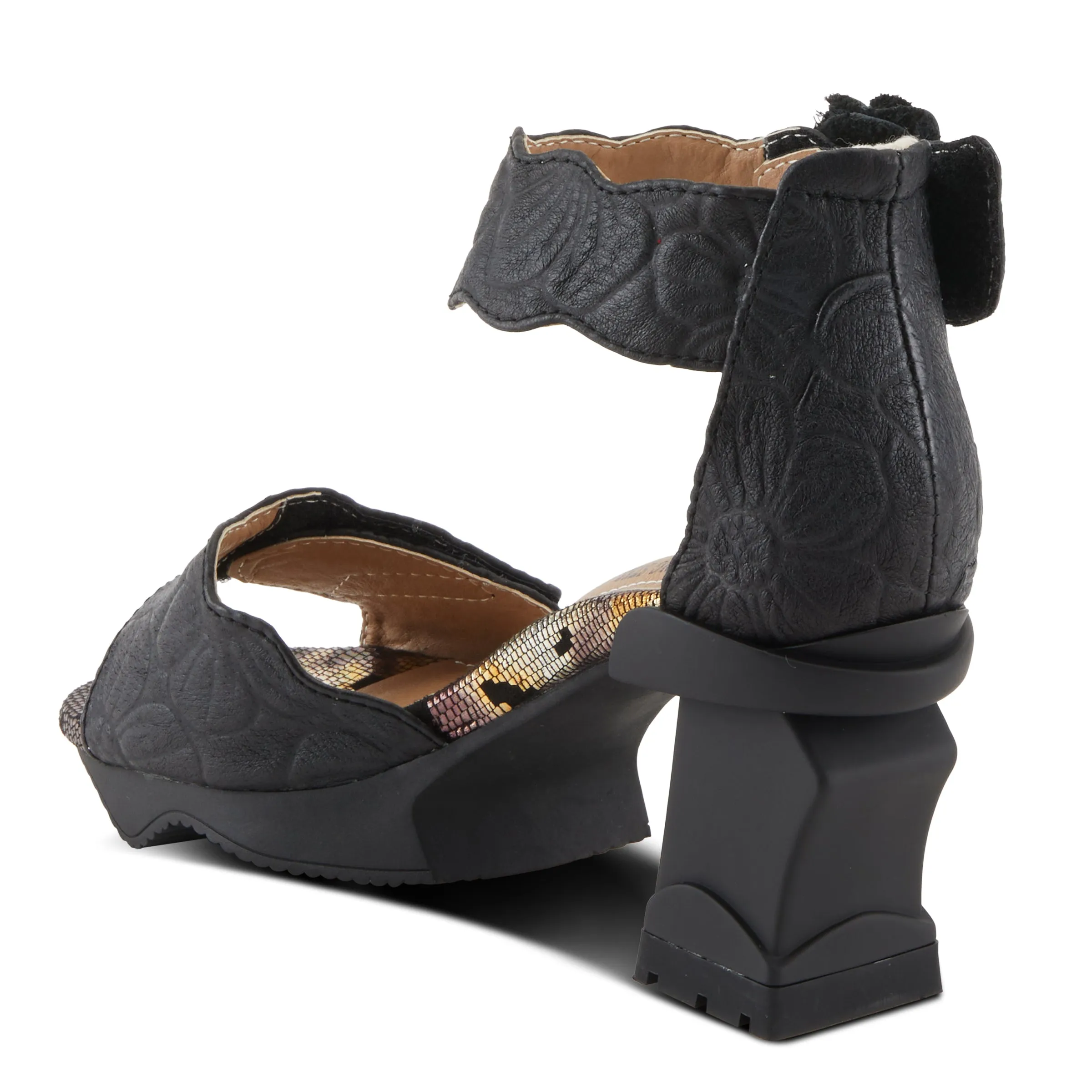 Spring Step Shoes  L'Artiste Supercool Sandals Women’s Leather 3 1/4" Heels