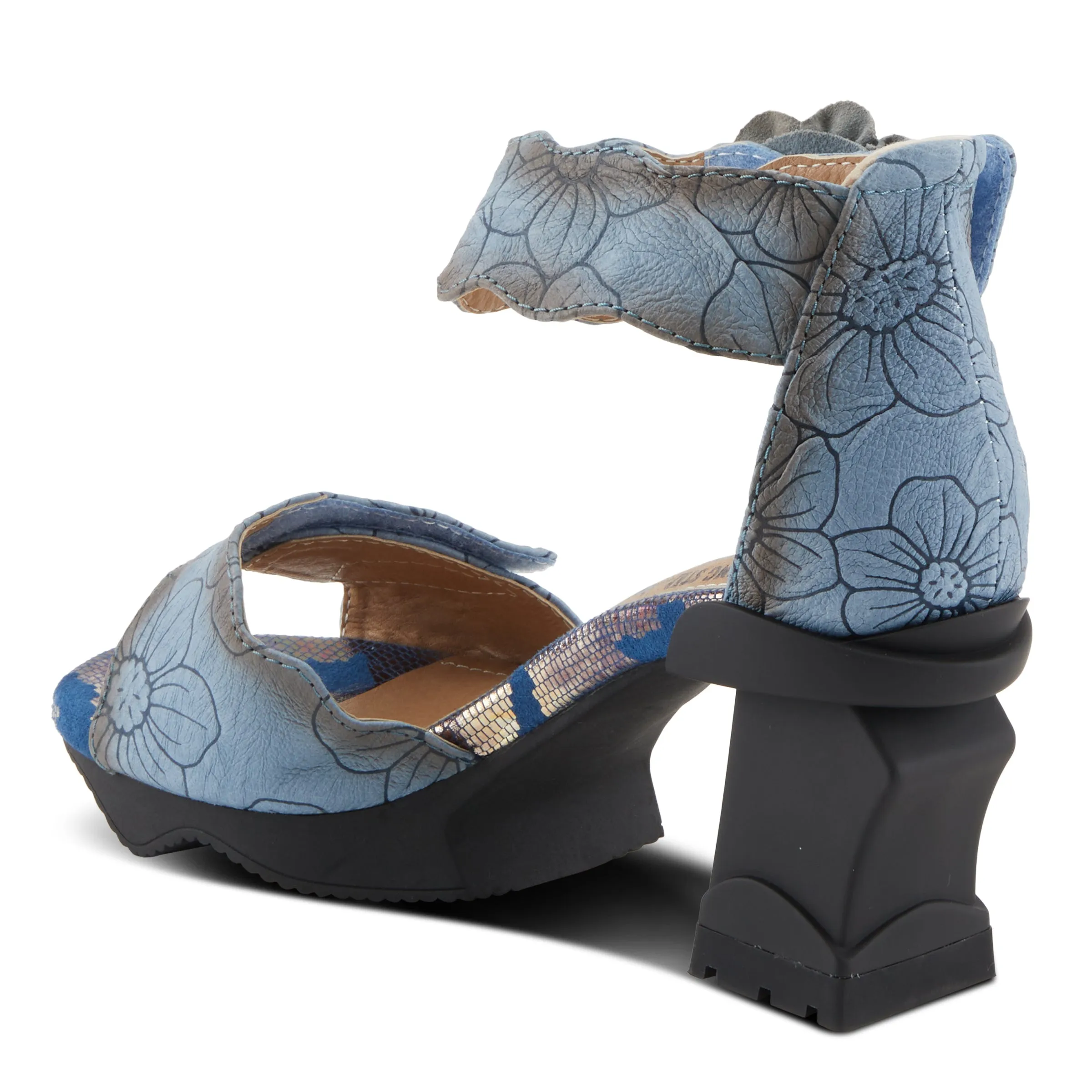 Spring Step Shoes  L'Artiste Supercool Sandals Women’s Leather 3 1/4" Heels