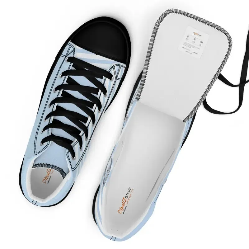 Stripes Refined Womens High Canvas Shoes