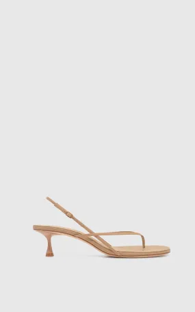 Studio Amelia Wishbone 50 Heel in Beige