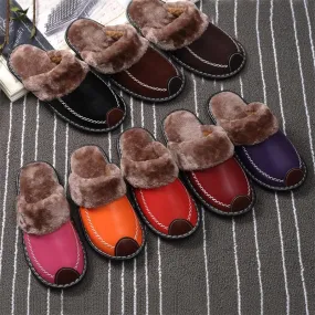 The Indoor Thick-Soled Warm Home Lovers Shoes Slippers