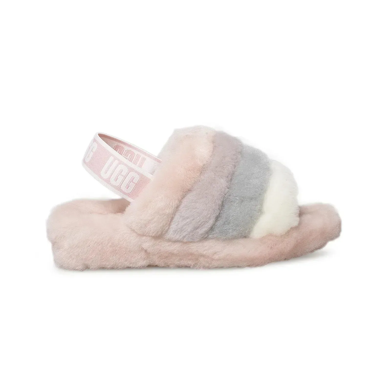 UGG Fluff Yeah Slide Quartz Multi Slippers - Women's