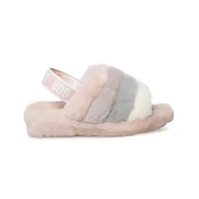 UGG Fluff Yeah Slide Quartz Multi Slippers - Women's