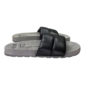 VIBAe Porto leather sandals, black | 42