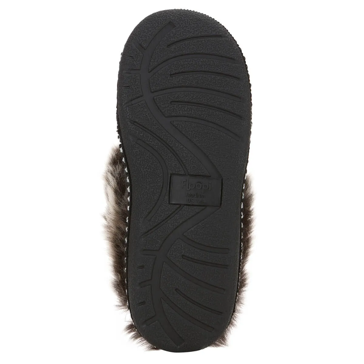 Women’s Selene Faux Suede with Aztec Trim Clog Slippers