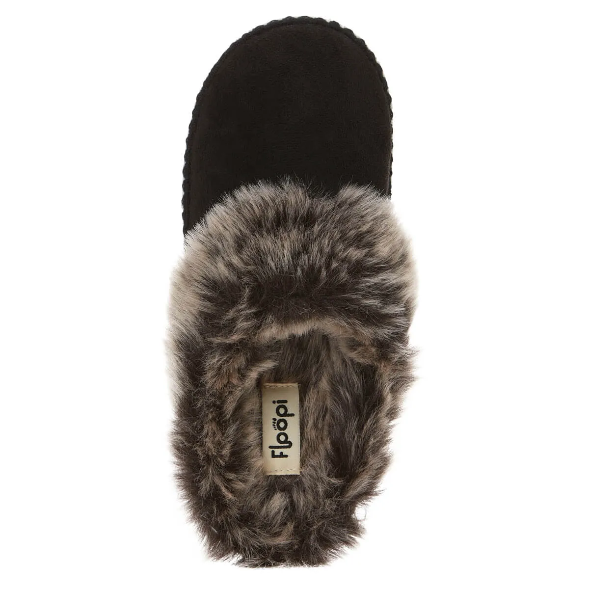 Women’s Selene Faux Suede with Aztec Trim Clog Slippers