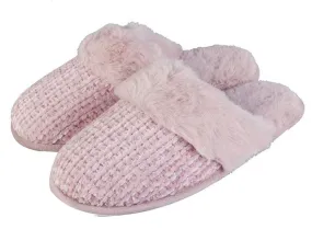 Women's Slippers Light Pink Sparkles
