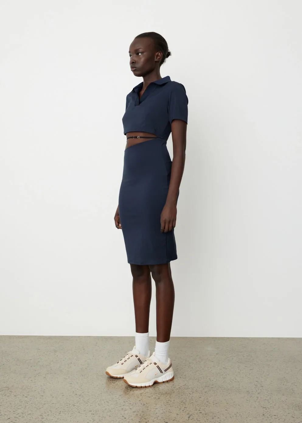 x Jacquemus La Robe Polo Dress